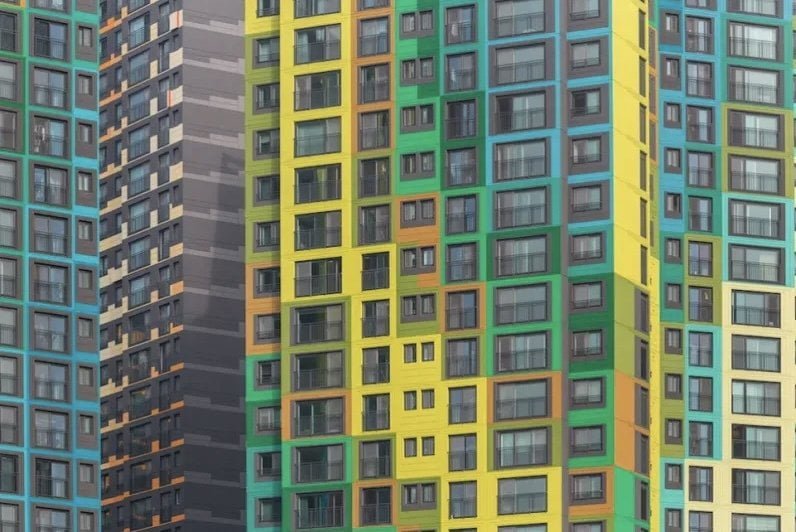 도색이 특이한 아파트 | 인스티즈