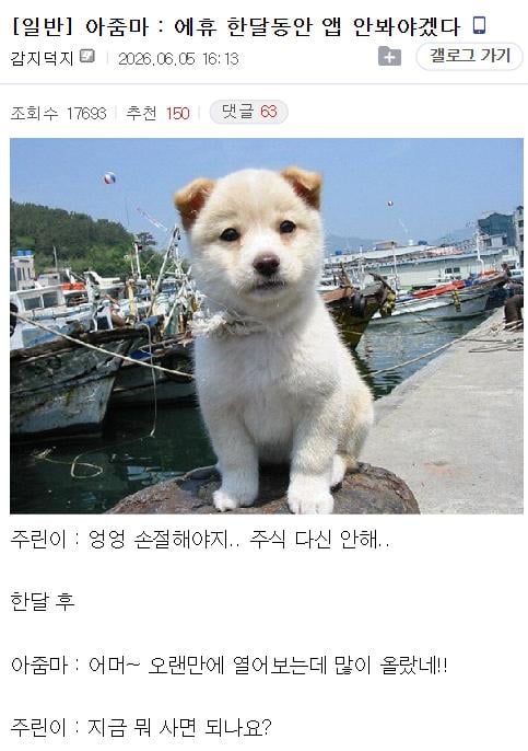 아줌마 : 에휴 한달동안 앱 안 봐야겠다 | 인스티즈