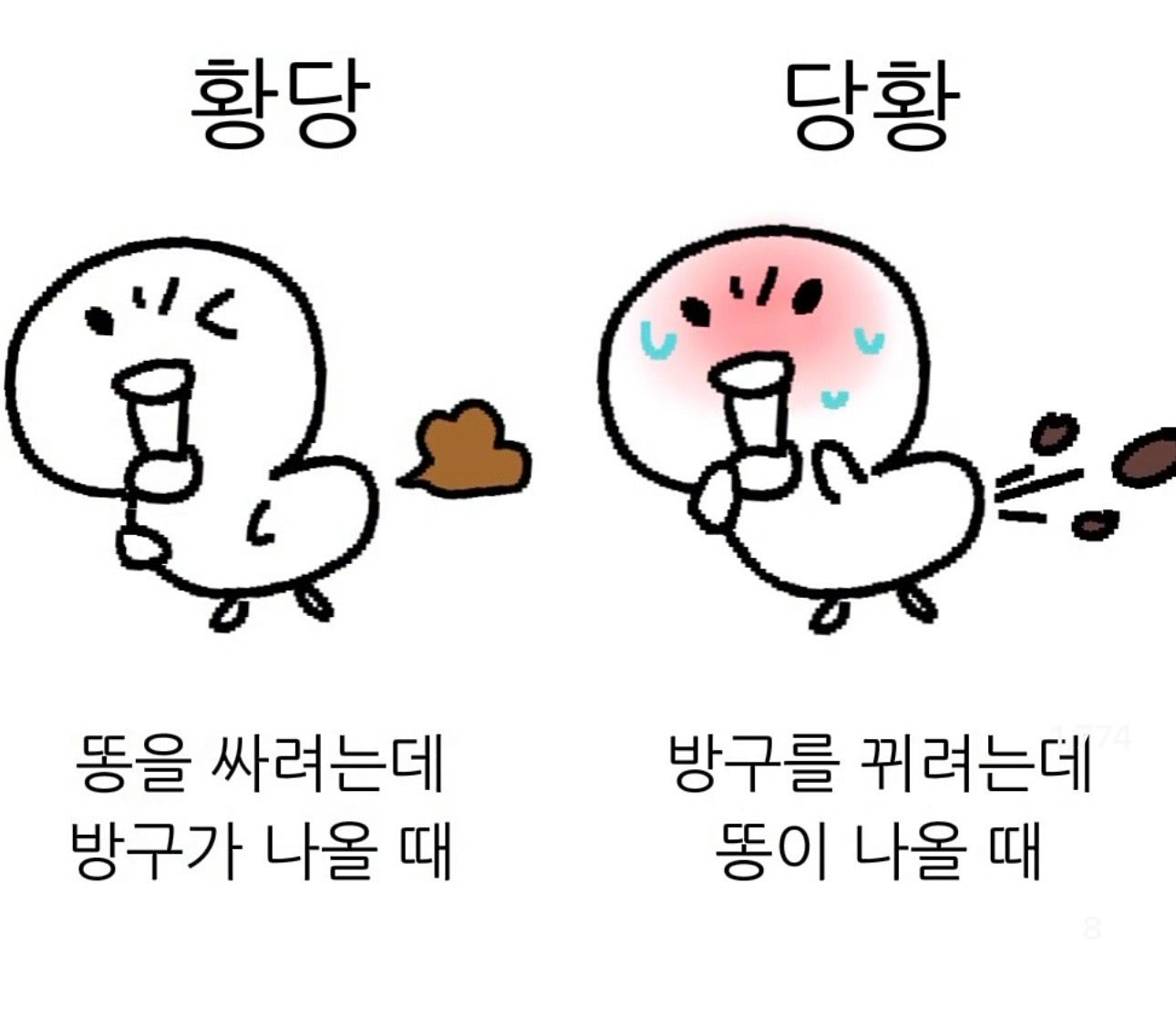 황당과 당황의 차이.jpg | 인스티즈