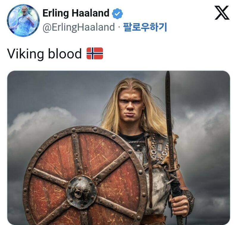 월드컵 출정 전 바이킹 컨셉 화보를 찍은 노르웨이 | 인스티즈