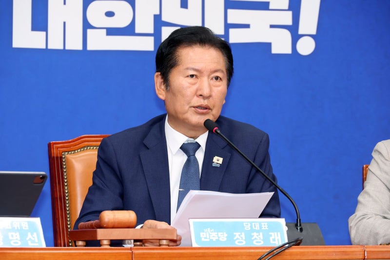 정청래 연임 승부수 던졌다…반청 반대한 '1인1표 확대' 의결 | 인스티즈