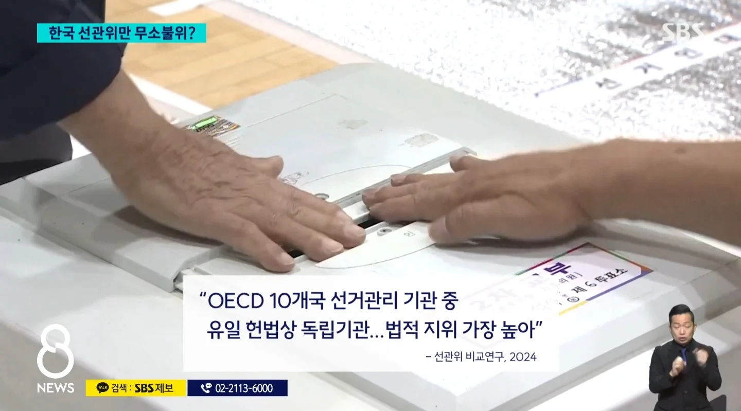세계에서 가장 강력한 한국 선관위... 아무도 제어 불가 | 인스티즈