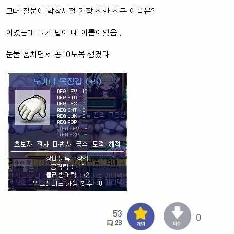 친구 메이플 아이디 해킹하다 감동한 디씨인 | 인스티즈