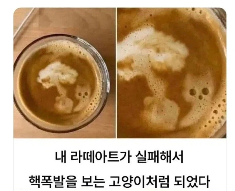 실패한 라떼아트 | 인스티즈