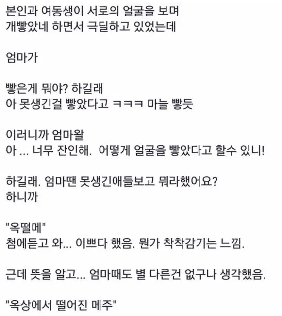 빻았다의 뜻이 궁금했던 엄마 | 인스티즈