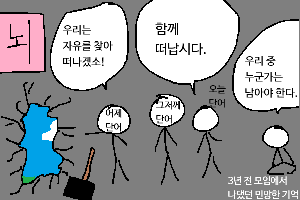외국어 공부 단어 암기 근황 | 인스티즈