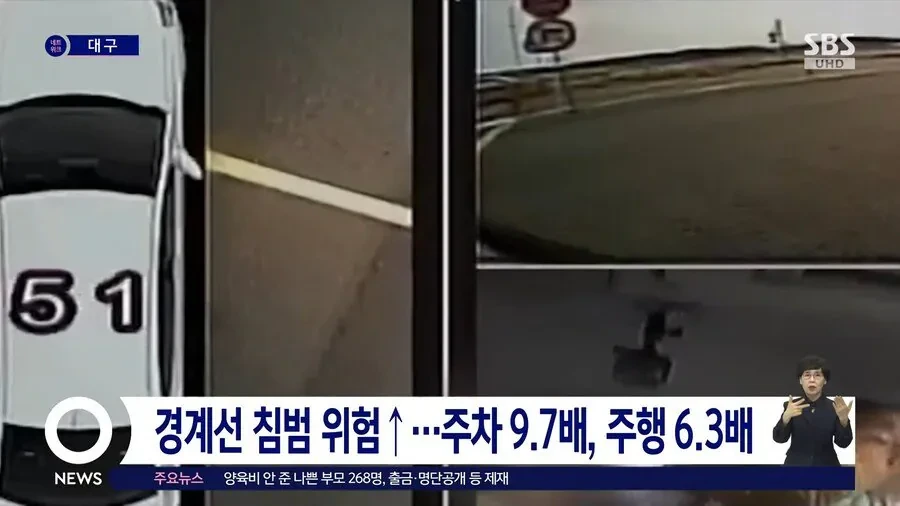 가끔씩 보이는 위험한 운전 | 인스티즈