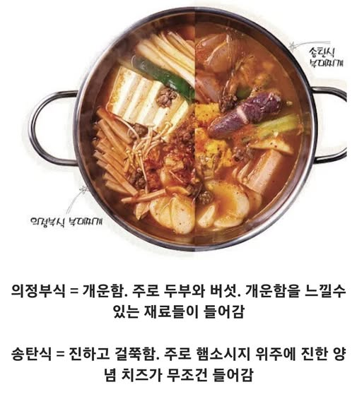 부대찌개 양대산맥 차이 | 인스티즈