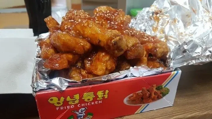 옛날 양념통닭 비주얼 | 인스티즈
