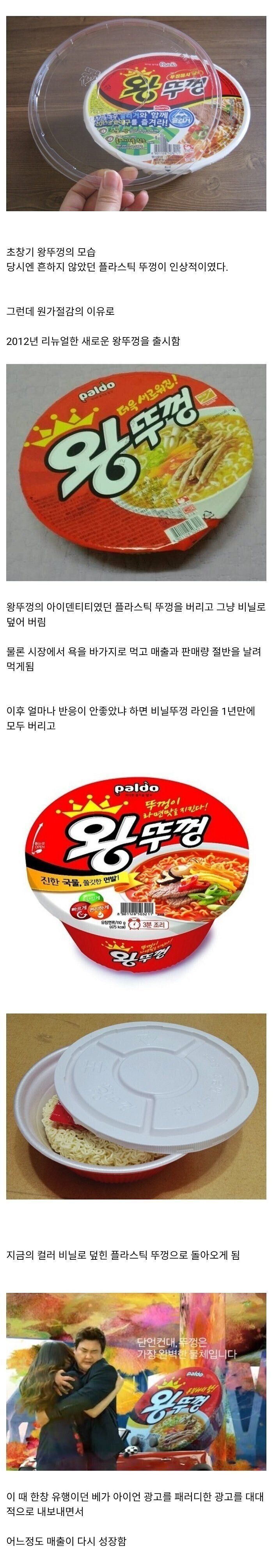 왕뚜껑 매출이 반토막이 난 사건 | 인스티즈