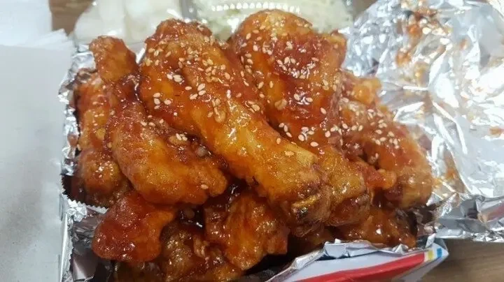 옛날 양념통닭 비주얼 | 인스티즈