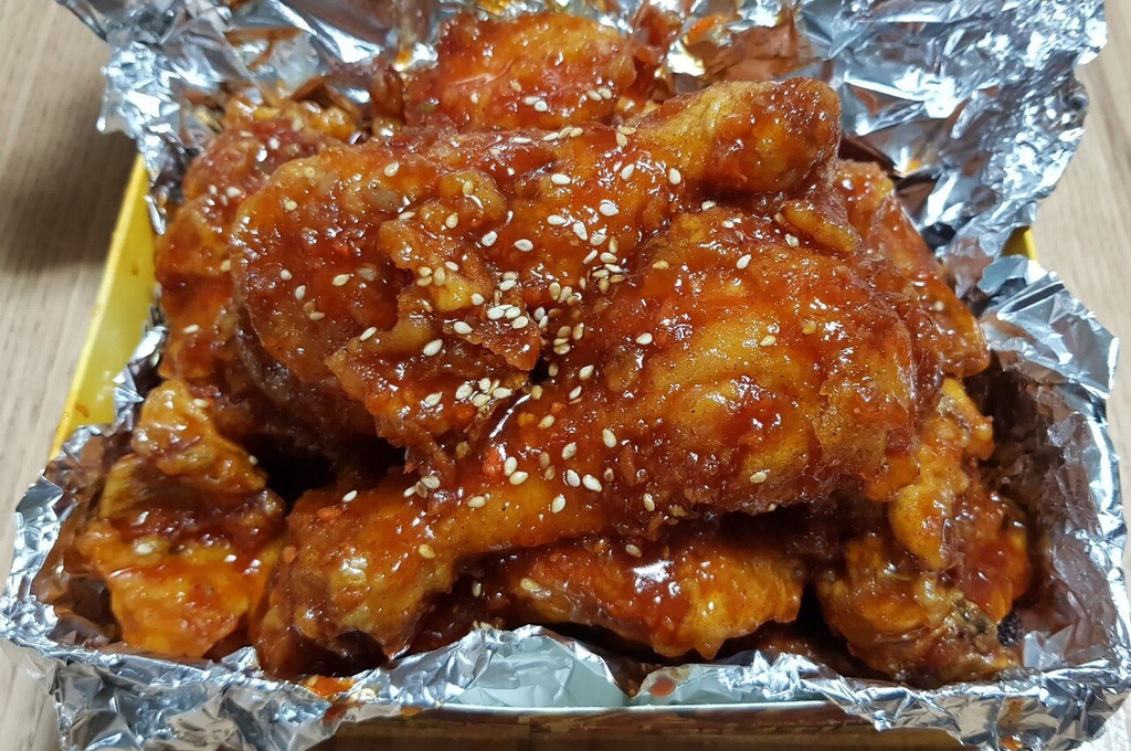 옛날 양념통닭 비주얼 | 인스티즈