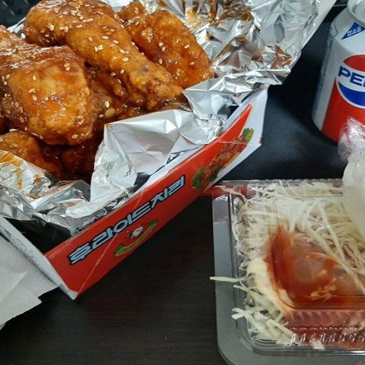 옛날 양념통닭 비주얼 | 인스티즈