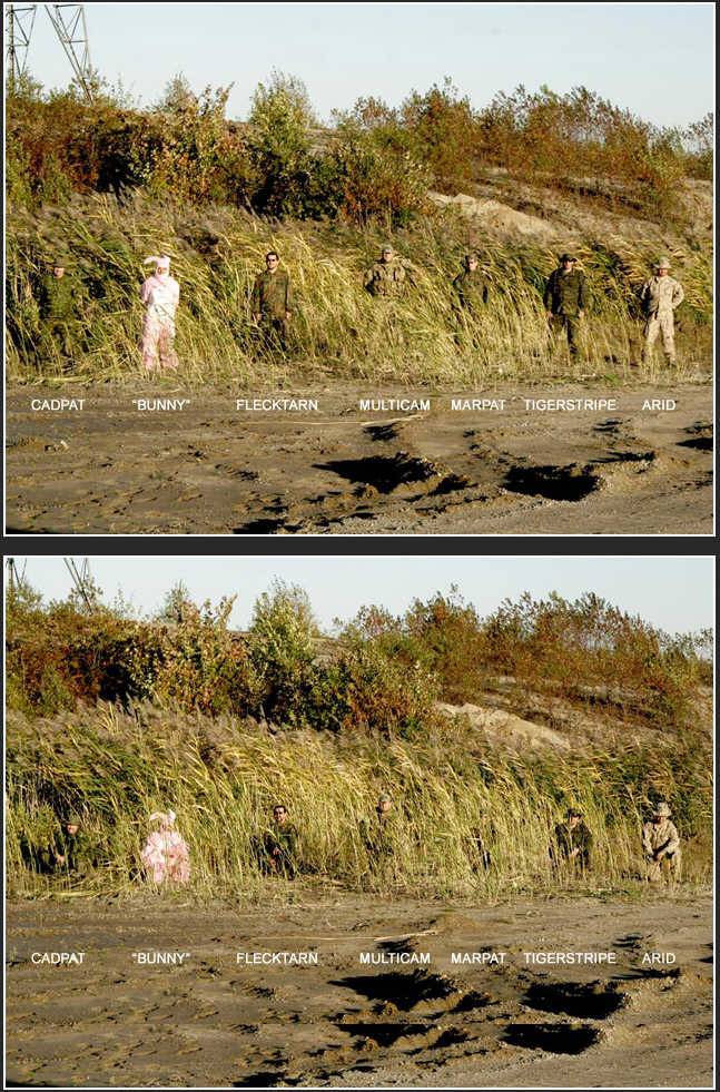 전투복의 실제 위장 효과 | 인스티즈