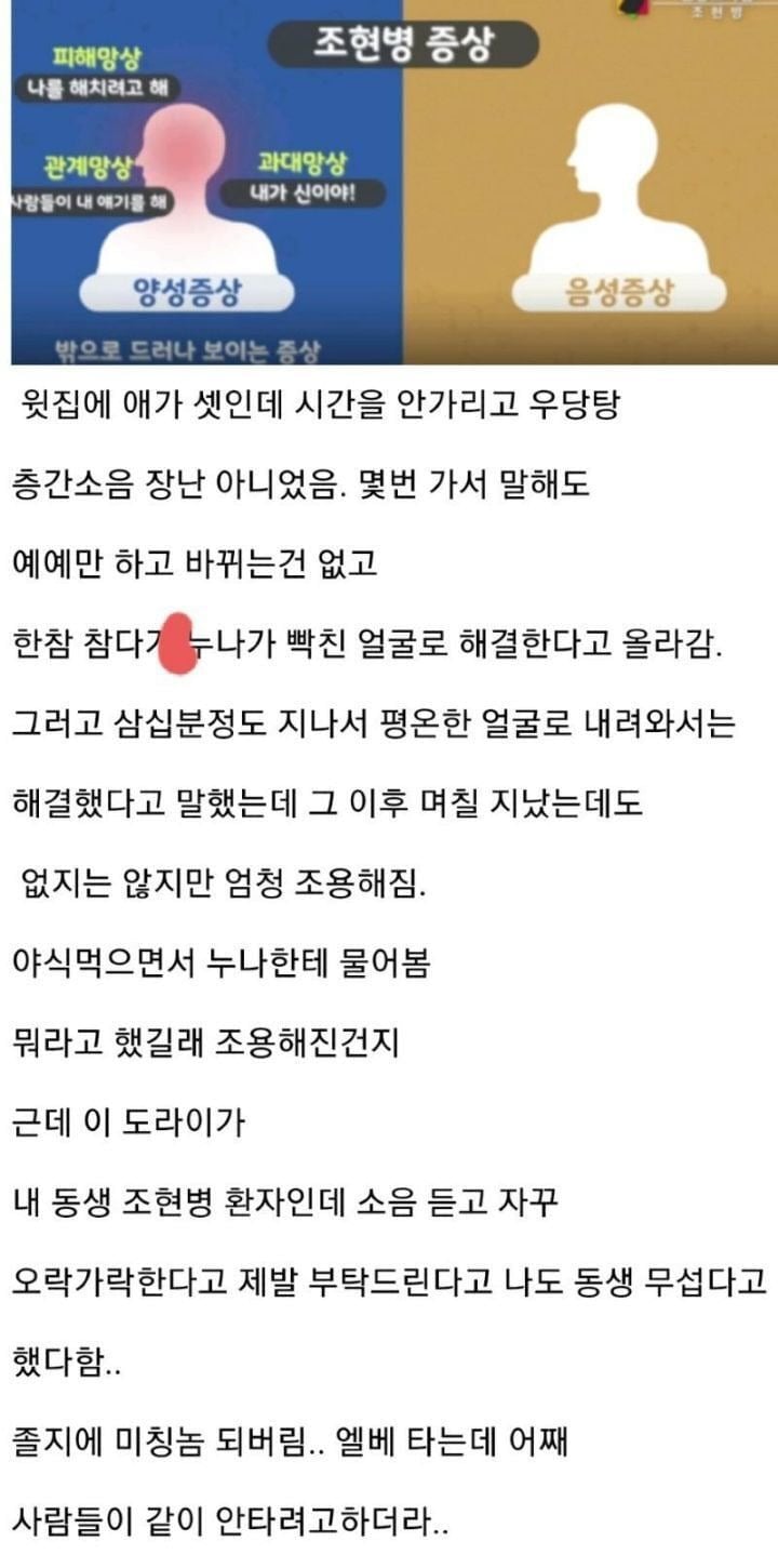 층간소음 해결한 누나 | 인스티즈
