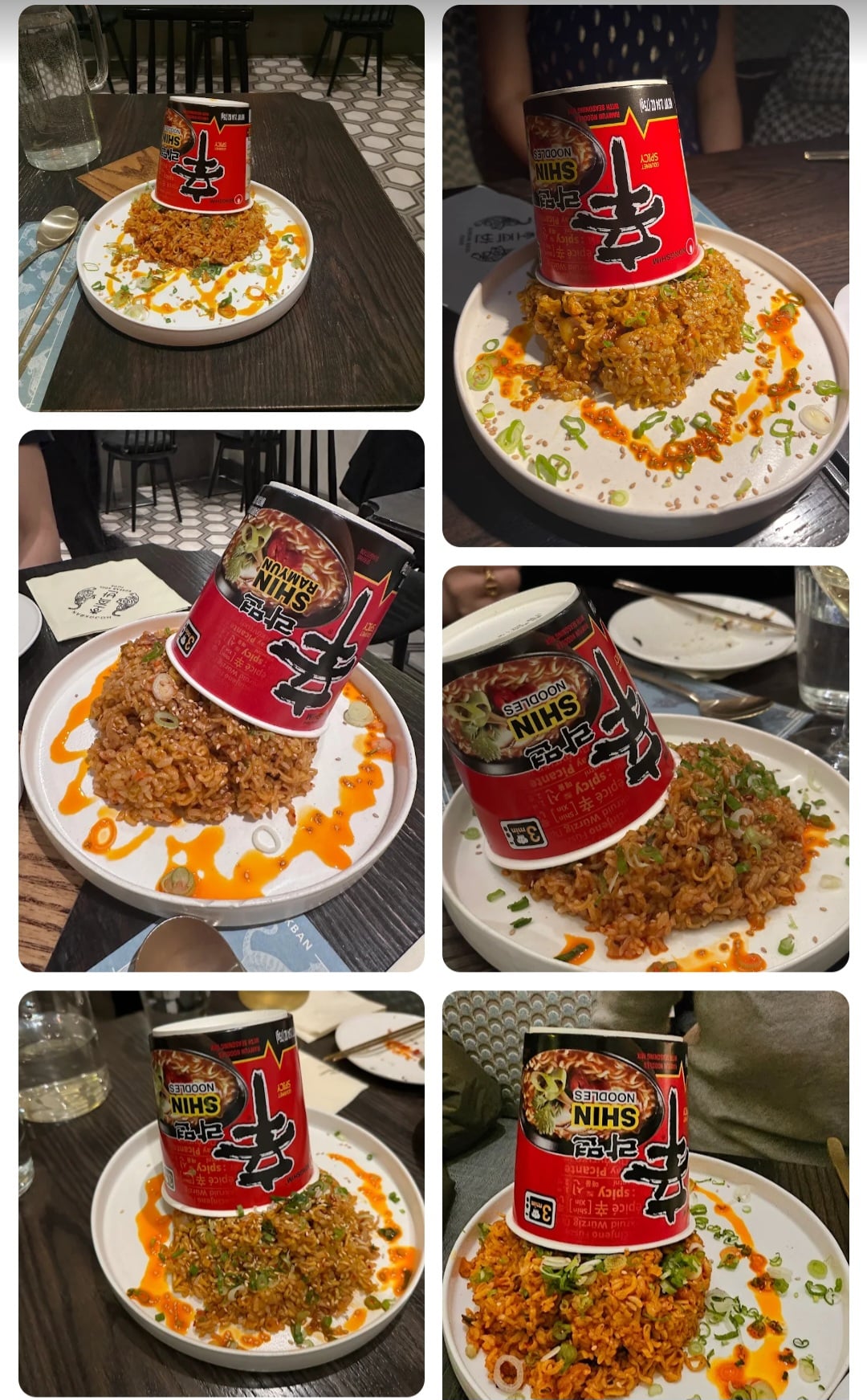 미국 한식당 메뉴라는 신라면 볶음밥.jpg | 인스티즈