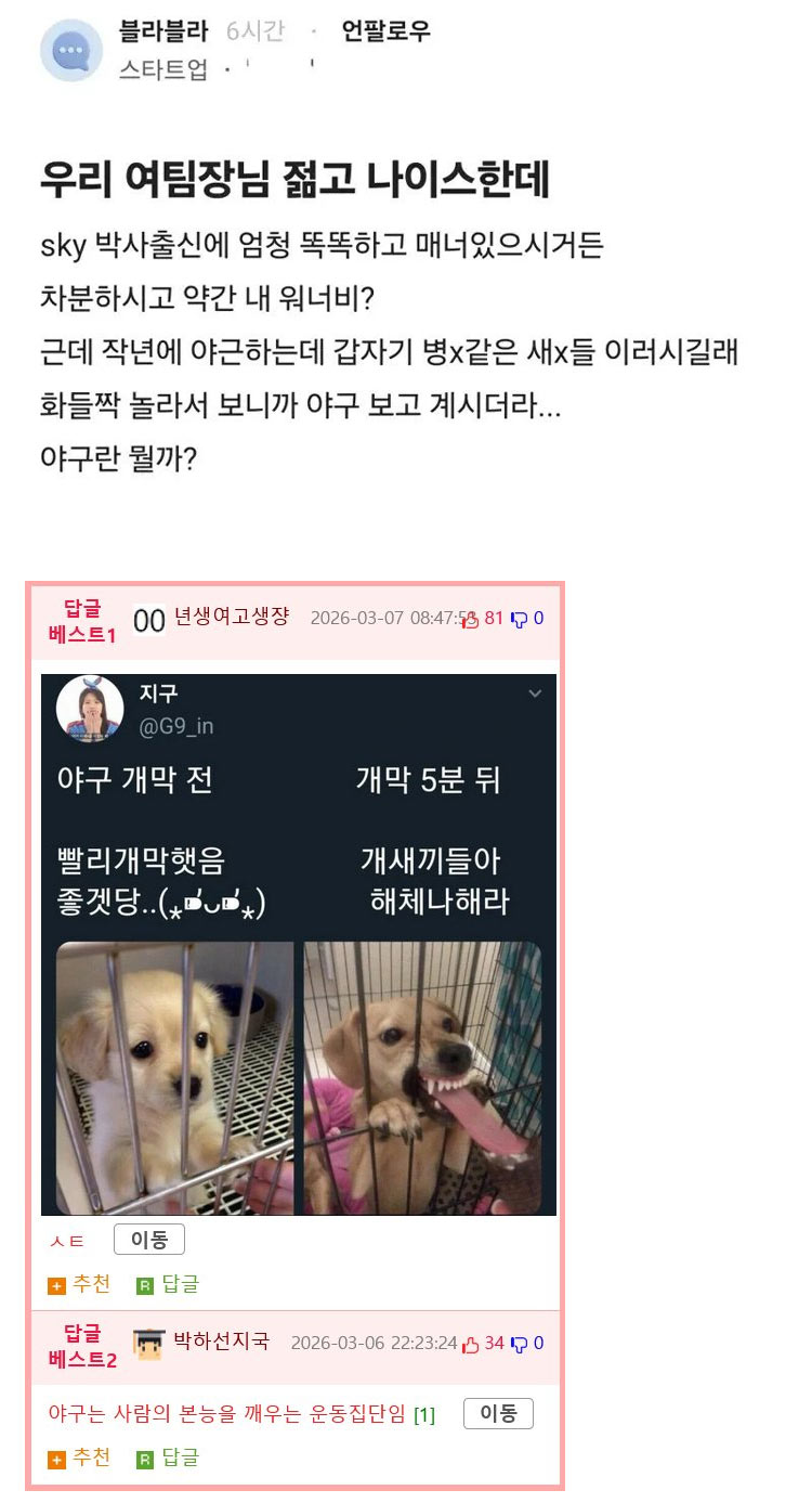 야구란 뭘까? | 인스티즈