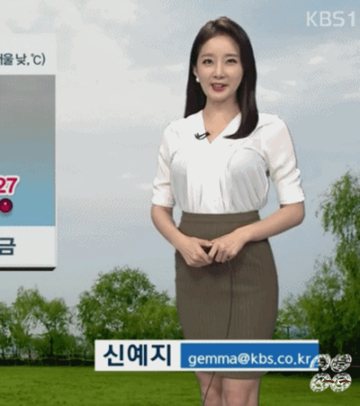 신예지 기상캐스터 몸매 움짤.gif | 인스티즈