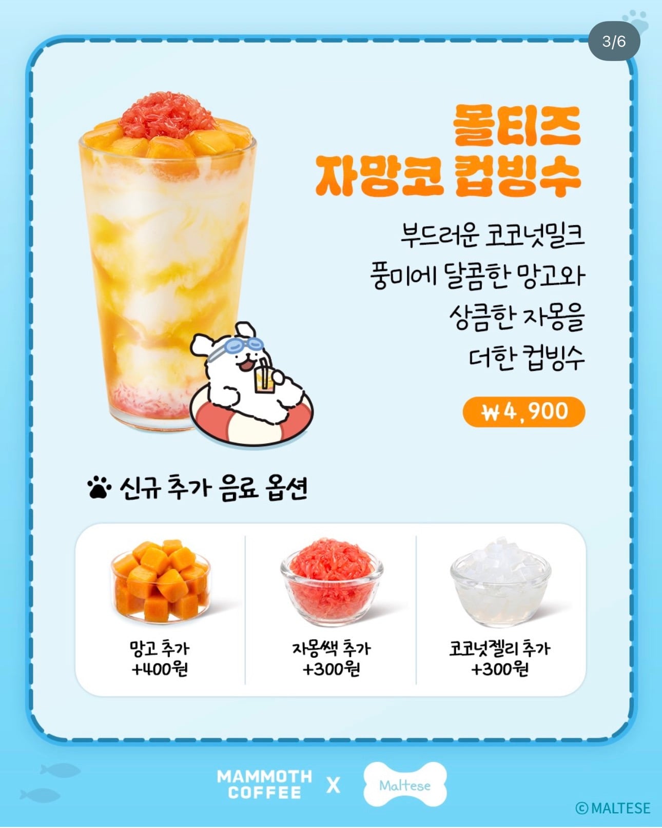 매머드커피 6/17 나온 신메뉴 | 인스티즈