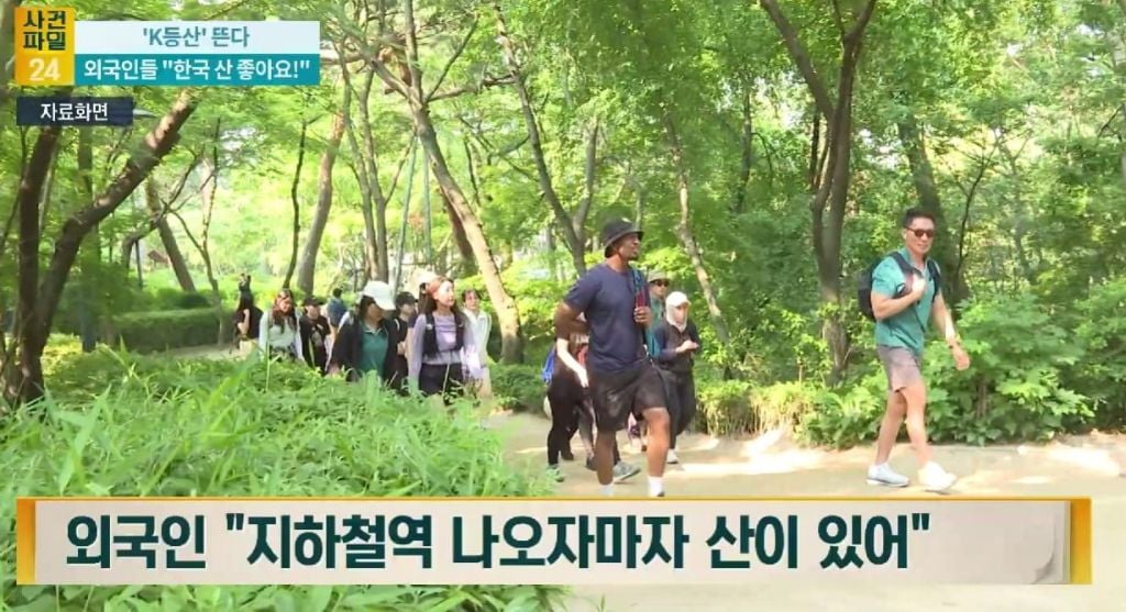 이제는 한국 등산까지 좋아하는구나 ㅋㅋㅋㅋ | 인스티즈