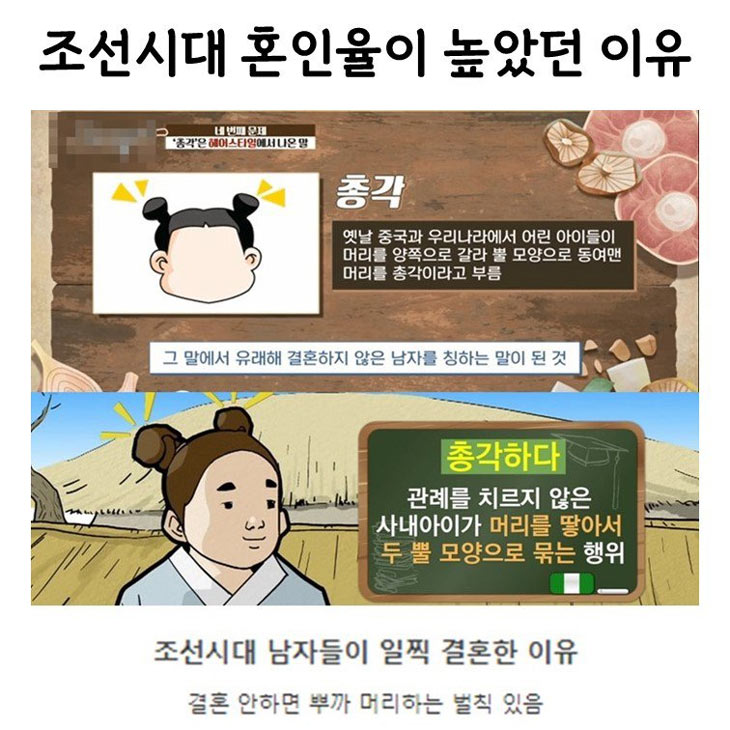 조선시대 남자가 일찍 결혼한 이유 | 인스티즈