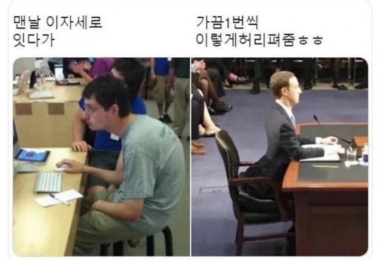 인터넷에서 허리 건강 정보 봤을 때 | 인스티즈