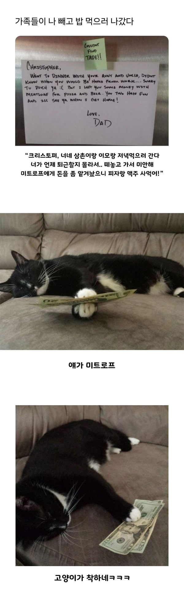 가족들이 나 빼고 밥 먹으러 감 | 인스티즈