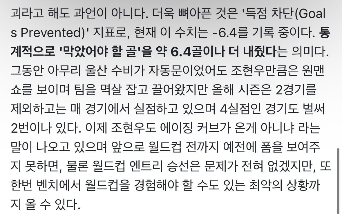 조현우 골기퍼 리그 활약상 근황 | 인스티즈