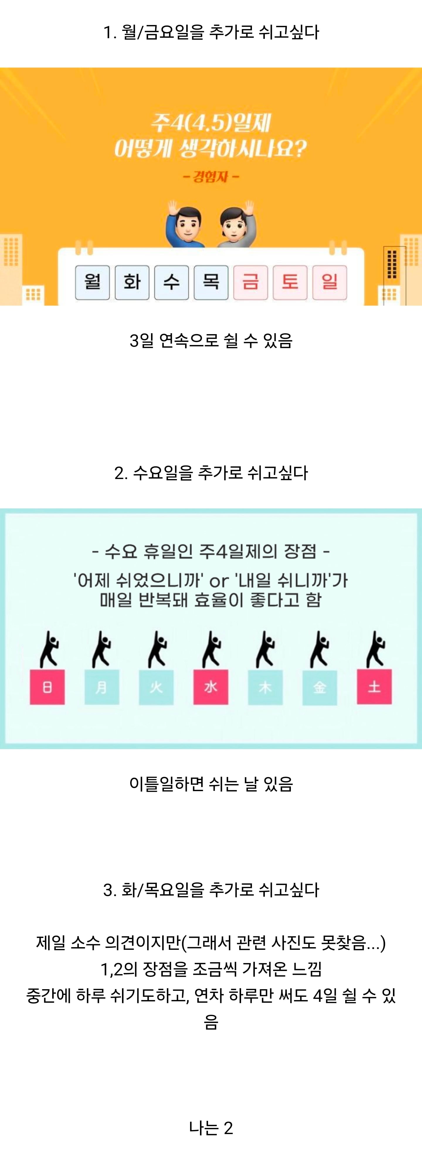 주4일제가 현실이 된다는 망상할 때 갈리는 것 | 인스티즈