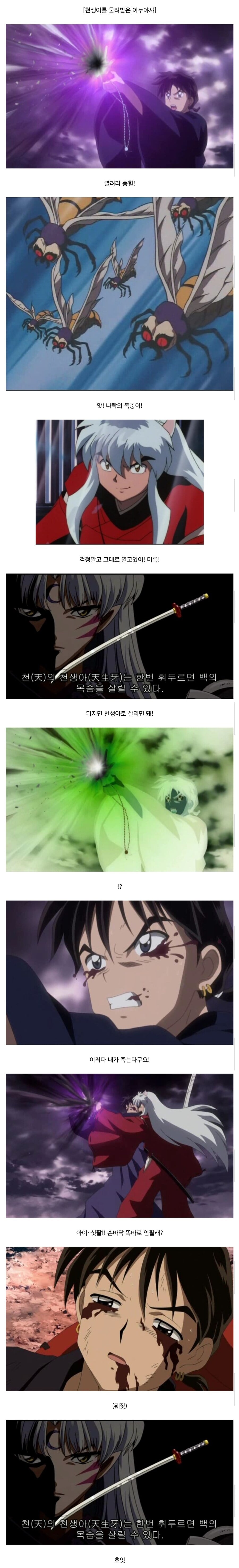 유산분배가 잘 이루어진 이누야샤 | 인스티즈