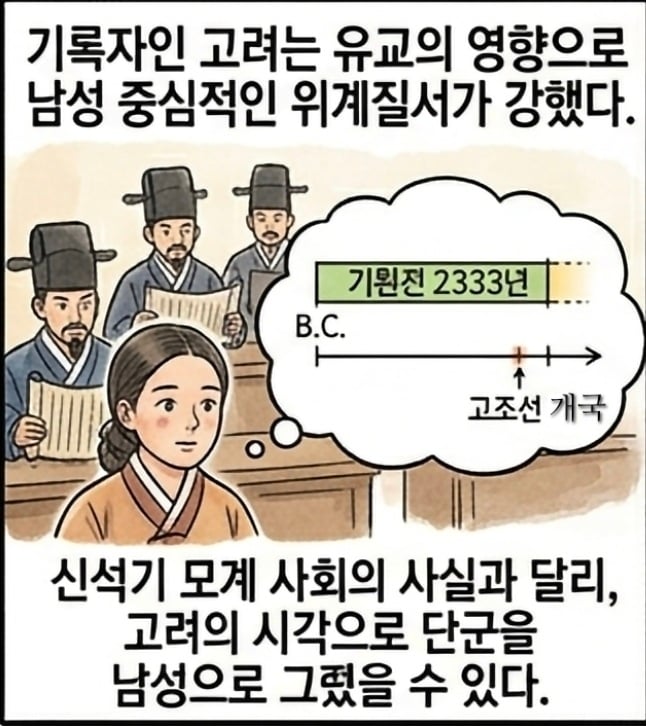 단군왕검은 실제로 여성이었을 가능성이 크다 | 인스티즈