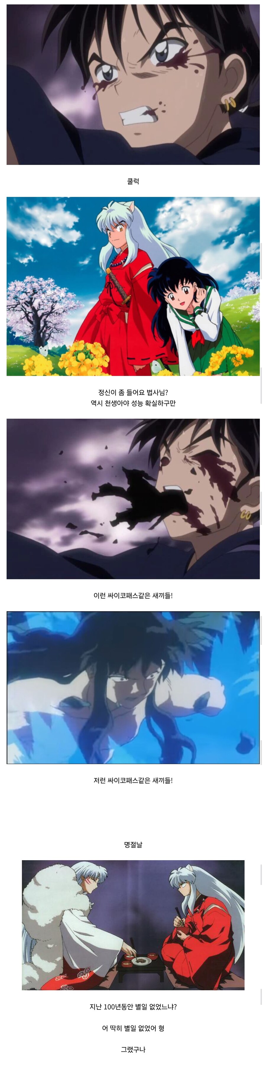 유산분배가 잘 이루어진 이누야샤 | 인스티즈