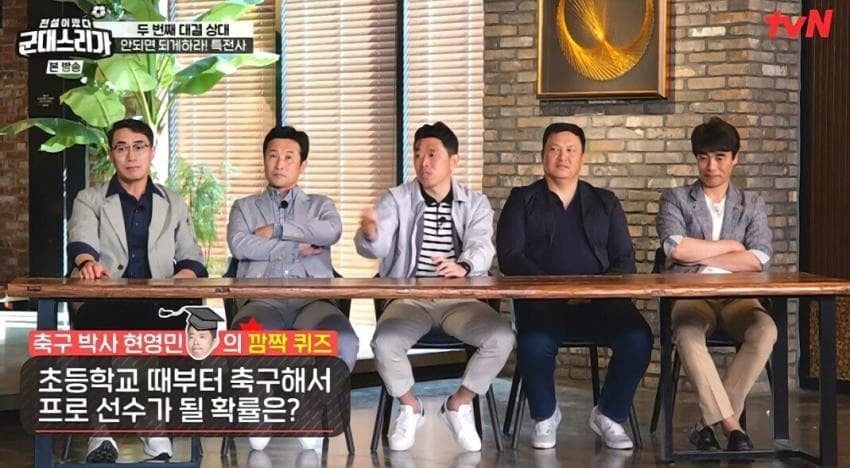 현영민 피셜 초등학생때부터 운동해서 프로 진출 할 확률 | 인스티즈