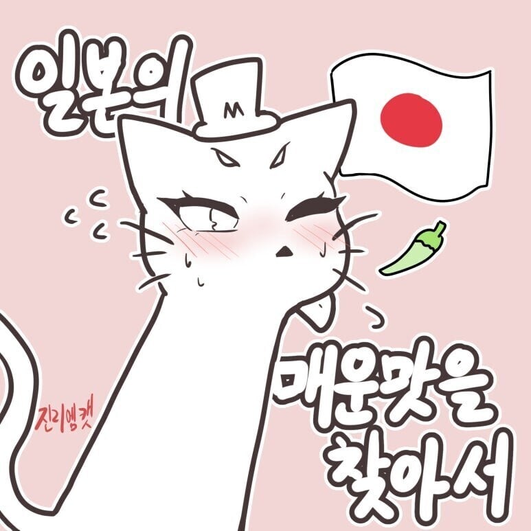 일본에서 매운 맛 찾는 만화 | 인스티즈