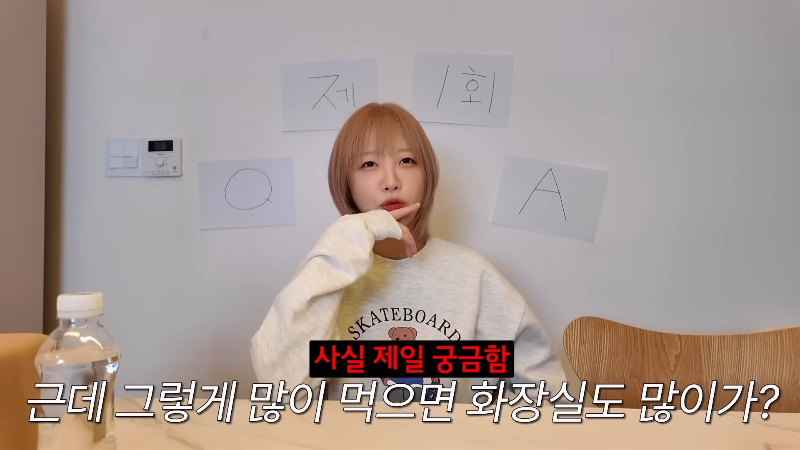 [쯔양 Q&A] "많이 먹으면 화장실도 많이 가나요?" | 인스티즈