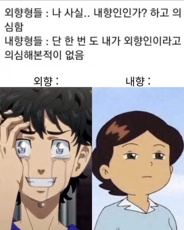 내향인 외향인 간단 구분 방법 | 인스티즈