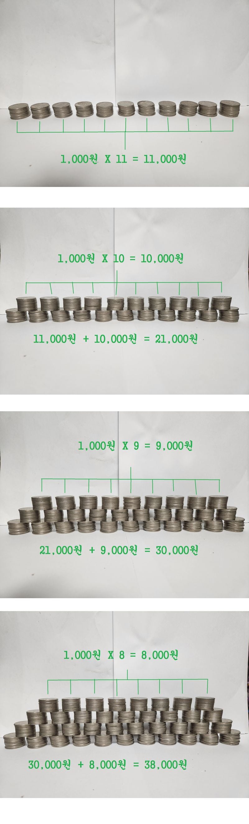 그동안 모은 100원을 전부 꺼내어보았다 | 인스티즈