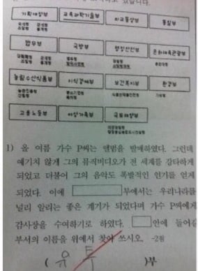 초딩들의 개웃긴 시험 답안지 모음 | 인스티즈