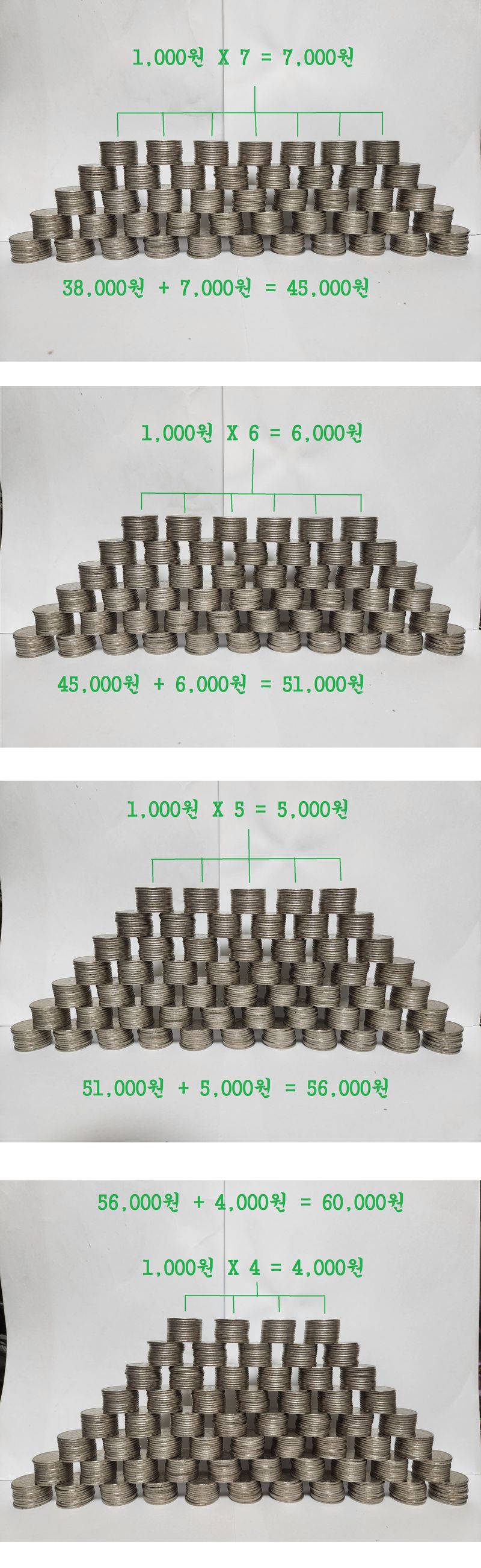 그동안 모은 100원을 전부 꺼내어보았다 | 인스티즈
