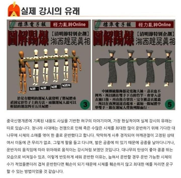 나는 강시 시신 운반할 때 맨 앞 VS 맨 뒤 | 인스티즈