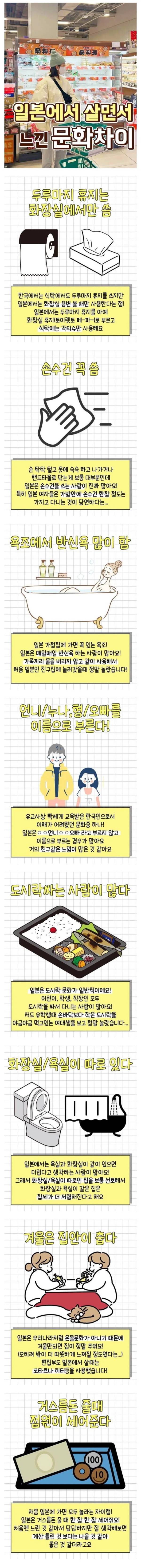 일본 살며 느낀 문화차이 | 인스티즈
