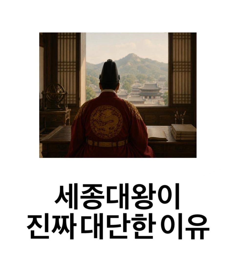 세종대왕이 ㄹㅇ 대단한 이유 | 인스티즈