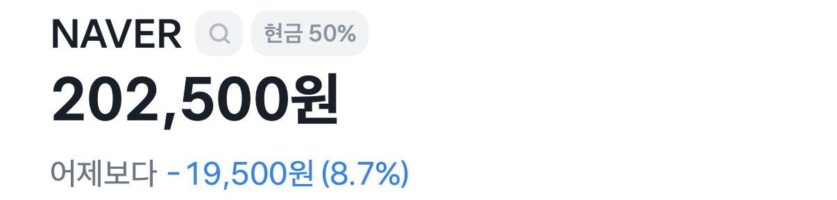 오늘자 미쳐버린 네이버 주주 | 인스티즈