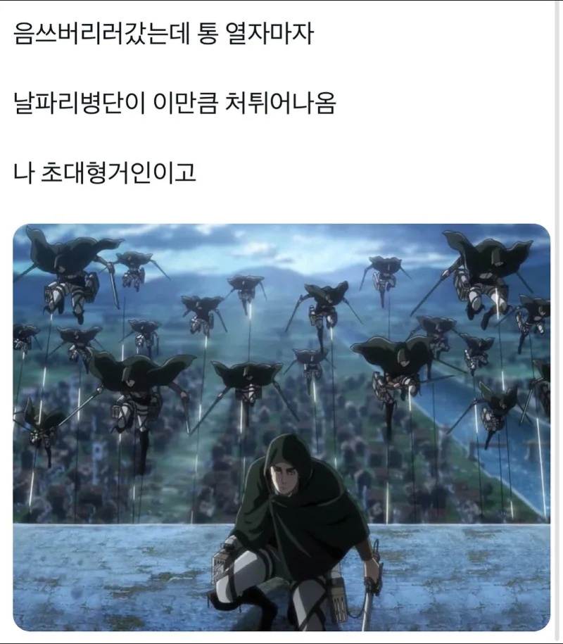 여름에 음쓰통 열었을 때 특 | 인스티즈