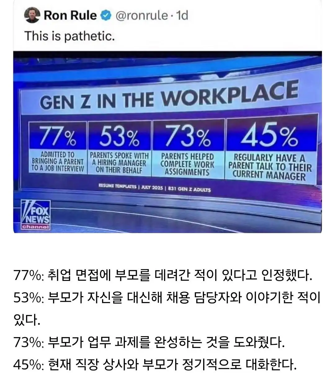 미국의 직장 내 Z세대들 | 인스티즈