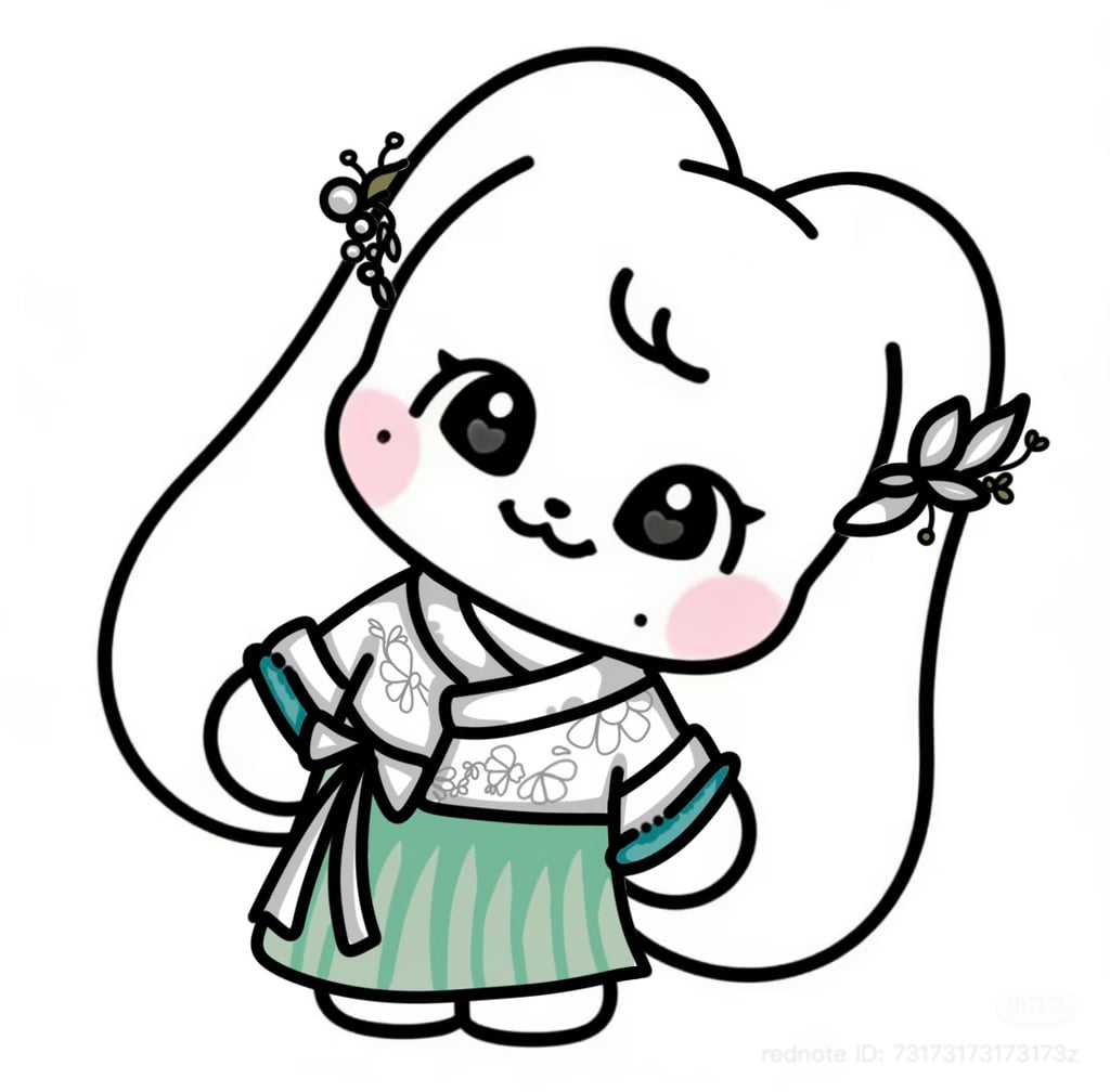 중국팬이 꾸민 장원영 캐릭터.jpg | 인스티즈