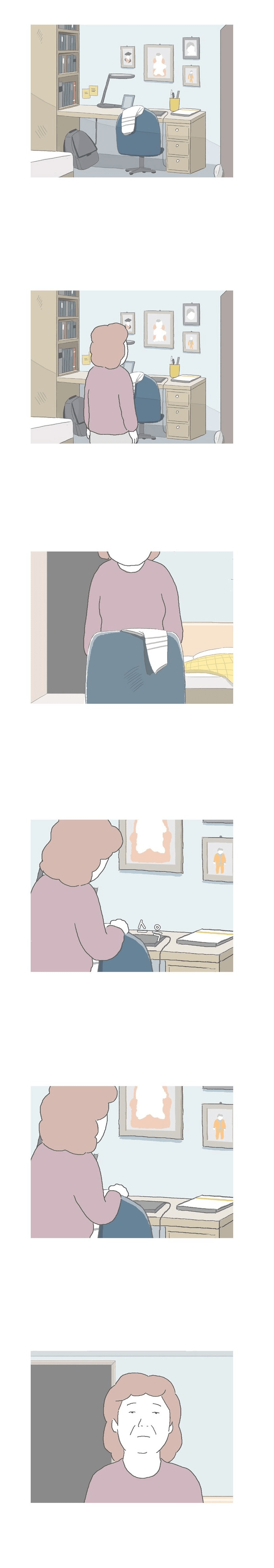 암환자 아들을 간호하다 집에 오랜만에 들어간 엄마.jpg | 인스티즈