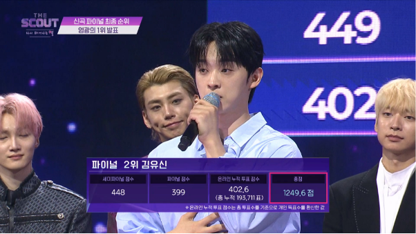 1위랑 2위랑 2배 이상 점수 차이 났다는 서바이벌 프로...jpg | 인스티즈