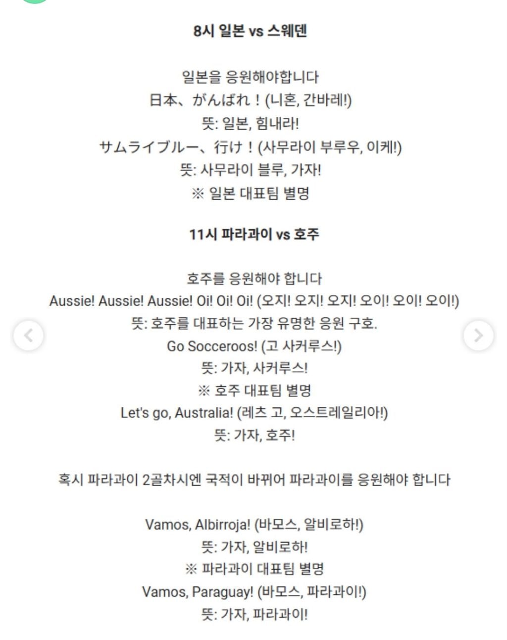 남아공전 졌는데 응원스케쥴 빡센 이유 | 인스티즈