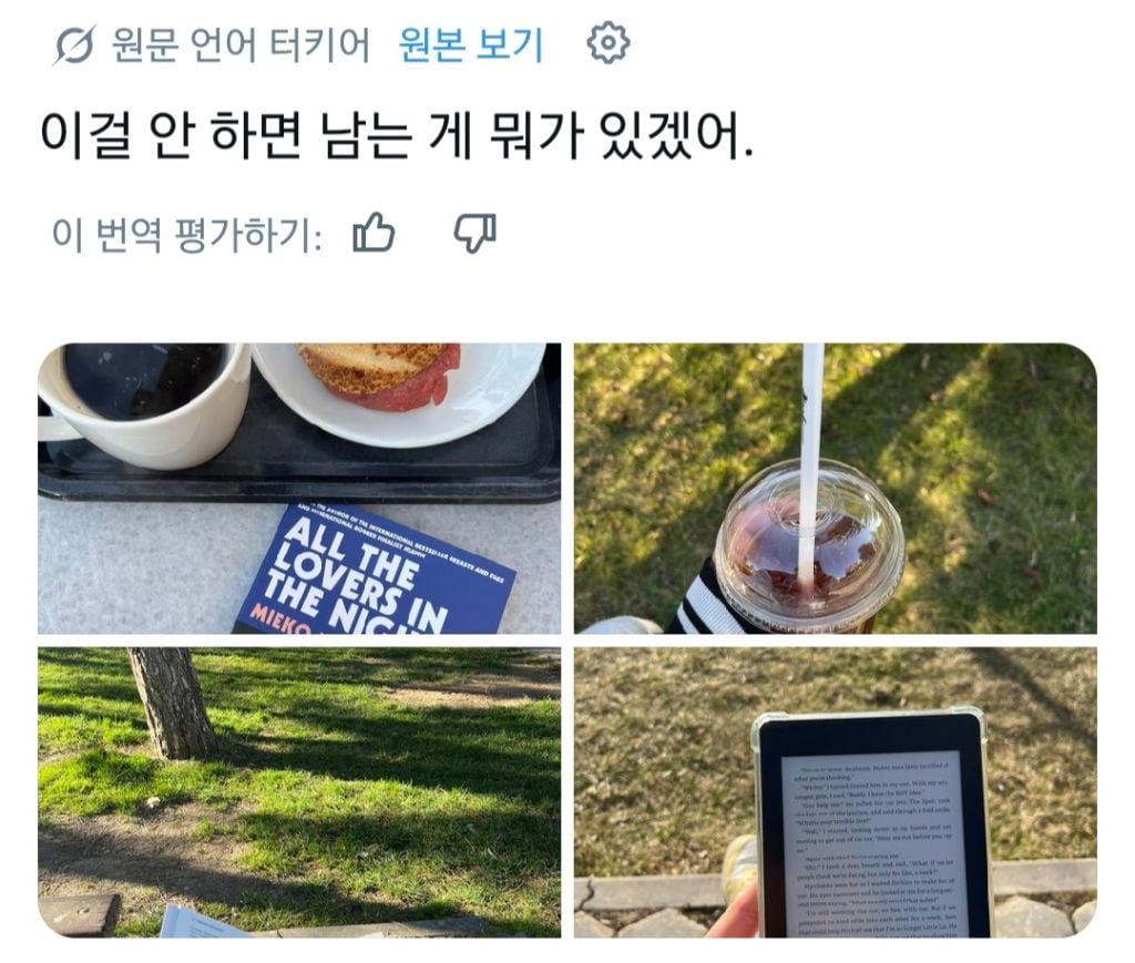 혼자 커피 마시고, 책 읽고, 산책하고, 외출하는게 좋은 사람들.jpg | 인스티즈